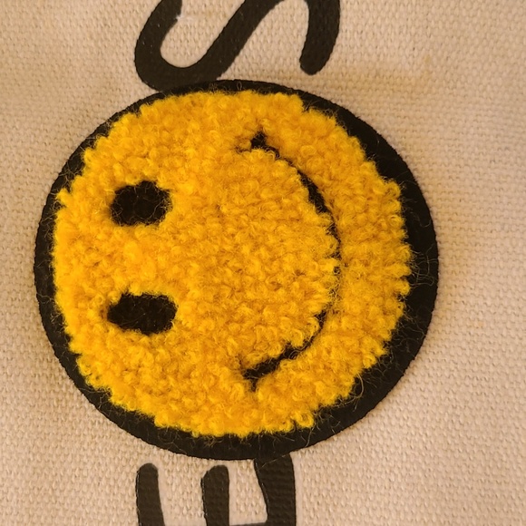 YOU MAKE ME SMILE canvas tote - Picture 6 of 6